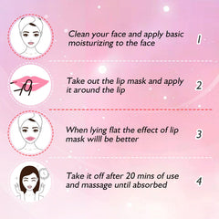 Adofect con colágeno, mascarillas labiales cristal 30, mejora suavidad y apariencia de surcos.