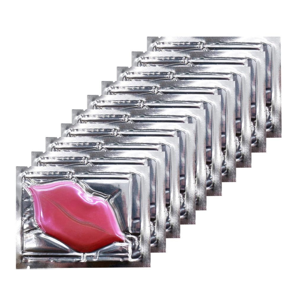 Adofect mascarillas labios cristal 30 unidades con empaque individual, ideal para hidratación diaria.