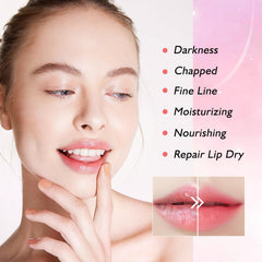 Adofect mascarillas labios cristal 30 unidades, set cuidado labial para uso doméstico y de viaje.