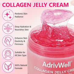 ADrivWell Crema Gel de Colágeno: aplicación cuello y pecho para firmeza