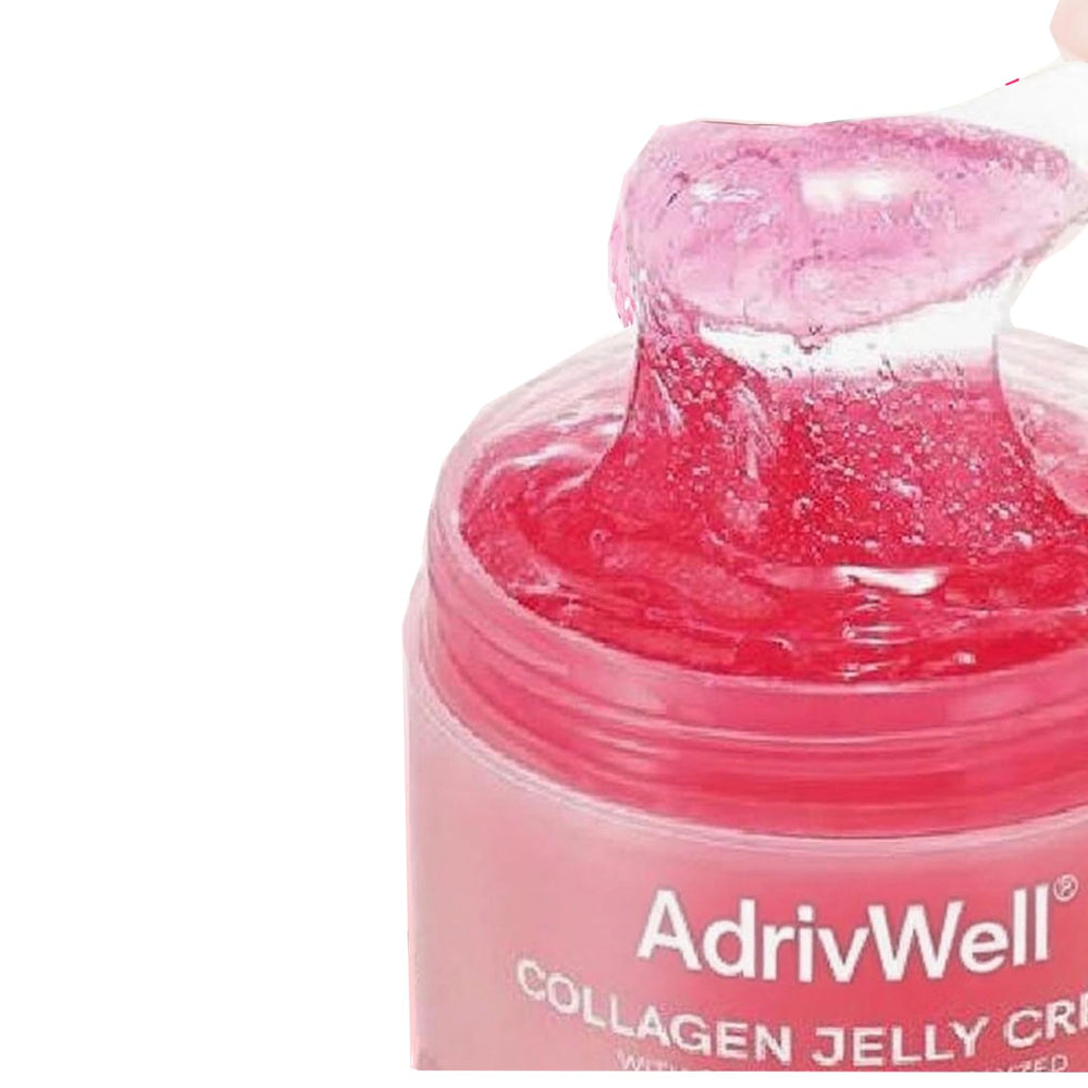 ADrivWell Crema Gel de Colágeno: envase para cuidado diario de piel