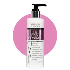 Advanced Clinicals 10 en 1 crema protectora termica con coco y bambu para peinar