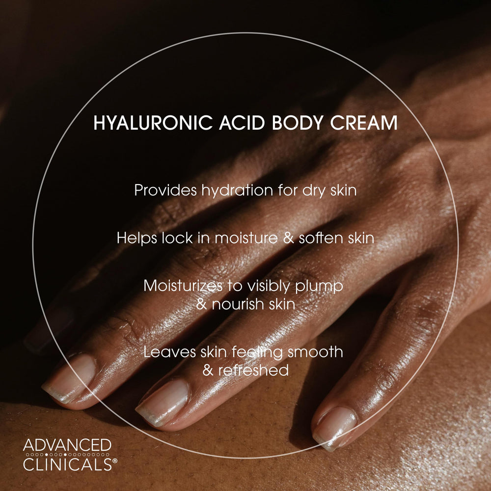 Advanced Clinicals, ingredientes con pantenol y aloe para cuidado calmante.
