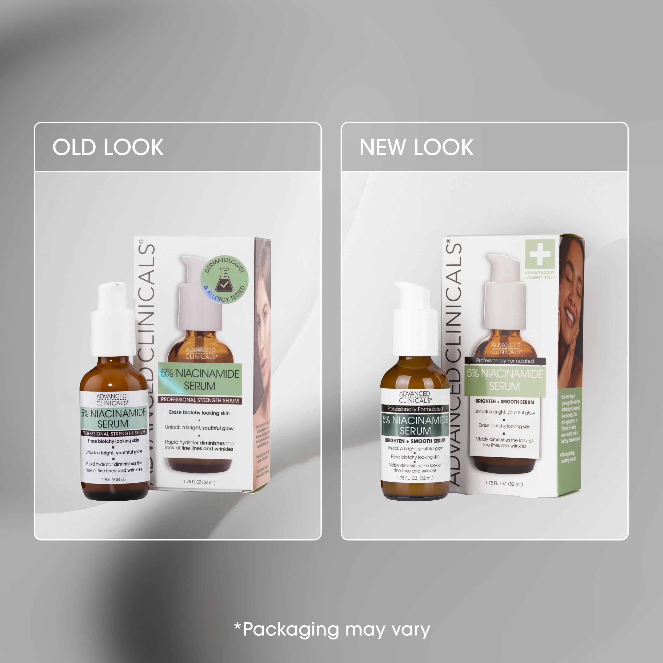 Advanced Clinicals Niacinamida 5% serum tono más uniforme en la piel