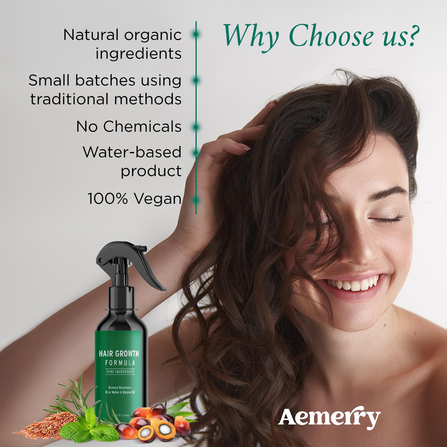 Aemerry aceite de batana aporta brillo y suavidad