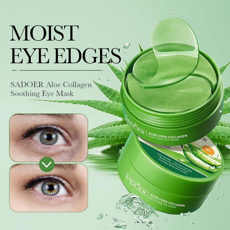 Parches Aero Zen Aloe Vera para uso diario en la mirada