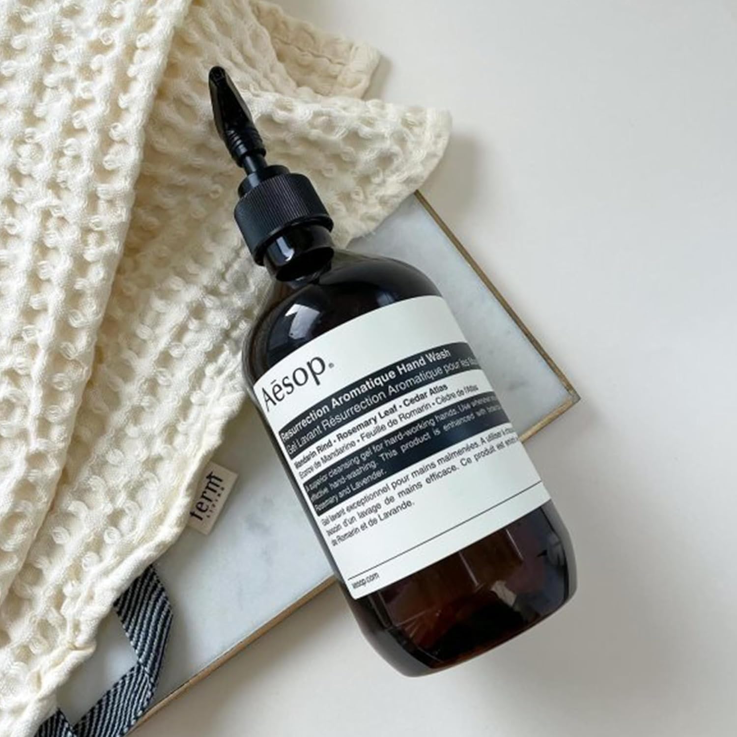 Aesop Resurrection Aromatique Lavado de Manos pack de tres para recarga.