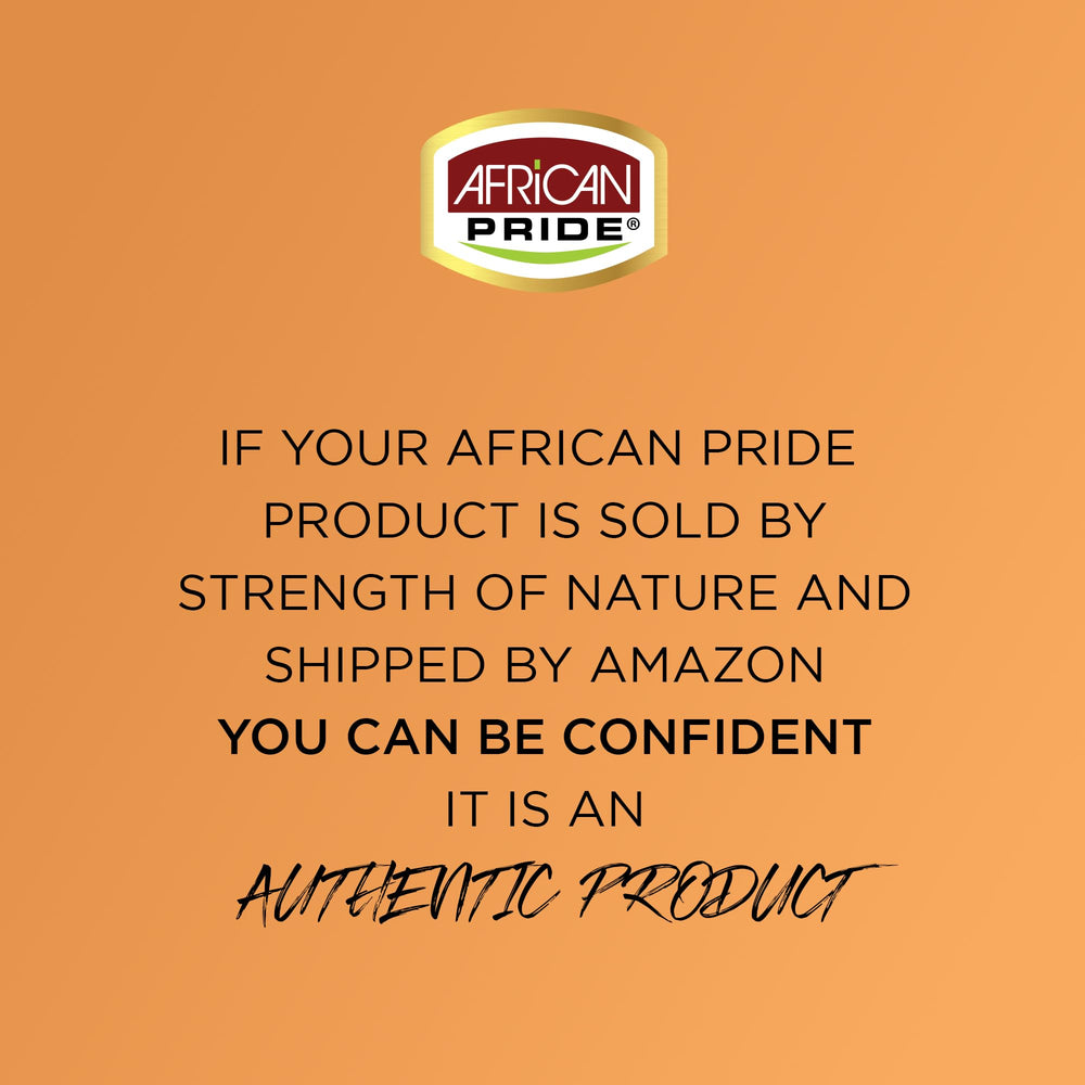 Ingredientes naturales de African Pride: ricino negro y coco para cabello saludable