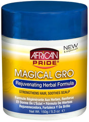 African Pride Magical Gro Herbal: frasco para cuidado capilar diario y ritual de bienestar