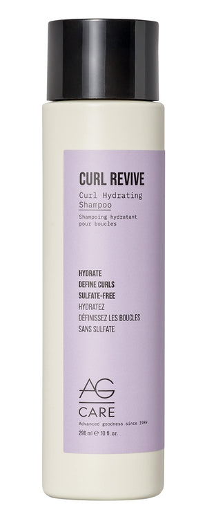 AG Care Curl Revive: botella de champú para rizos con hidratación intensa.