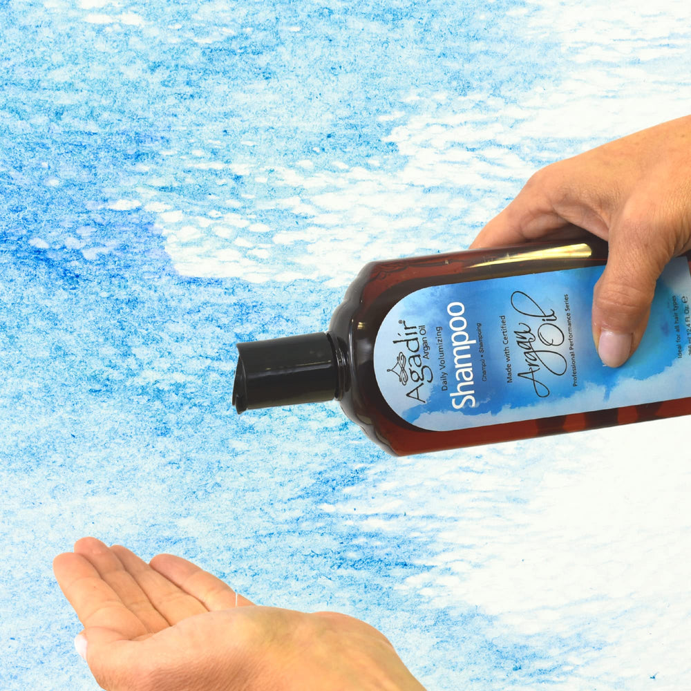 AGADIR Champú Volumen Diario, espuma suave para cabello ligero