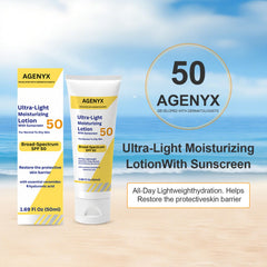 Agenyx Crema Día, textura ligera: se absorbe rápido y no deja grasa.
