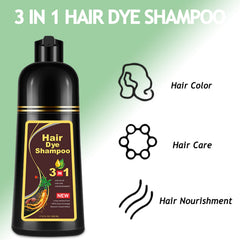 Agthyuve Tinte Shampoo Cabello Color: resultado visible y cobertura de canas