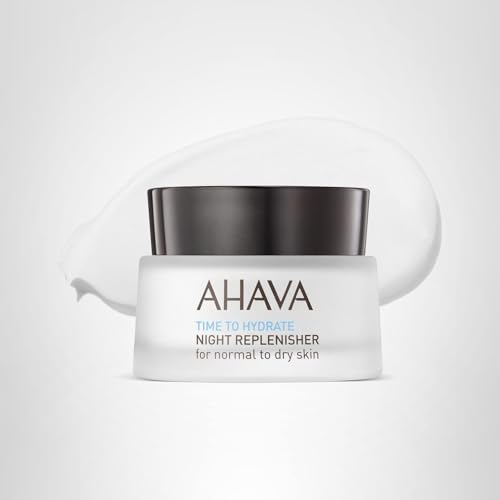 AHAVA envase clásico facilita aplicación nocturna y conserva la hidratación.