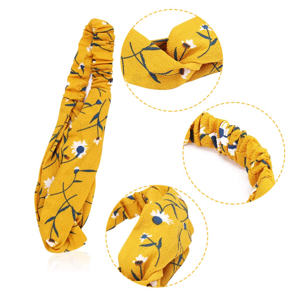 AHONEY bandanas para el cabello estilos diferentes con conjuntos variados