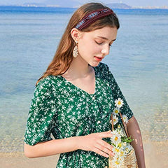 AHONEY bandanas para el cabello: materiales variados como chiffon satín lino