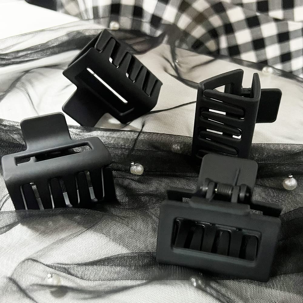 AHONEY clips negros mate, aptos para festividades y ocasiones especiales.