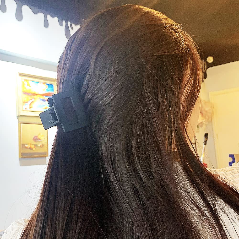AHONEY clips negros mate, uso diario en bolso para retoques.