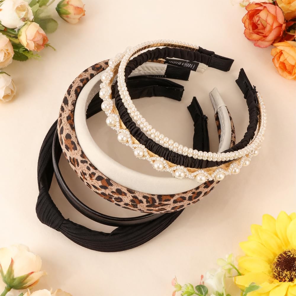 AHONEY diademas perlas, toque elegante para eventos y ocasiones especiales