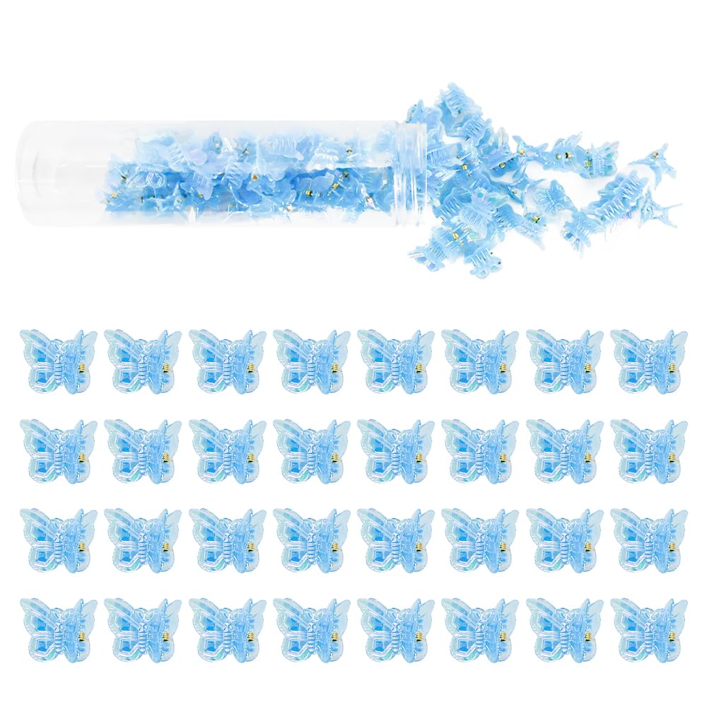 AHONEY clip mariposa apertura 1,25 pulgadas para fijar mechones