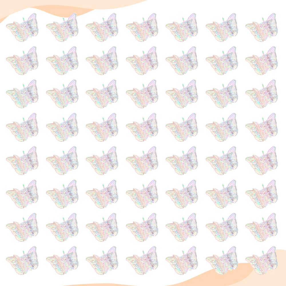 AHONEY mariposa mini clips dientes antideslizantes para cabello firme