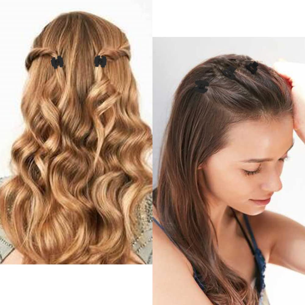 Pinzas AHONEY para recoger cabello manteniendo el rostro despejado.