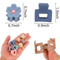 AHONEY clips con dientes antideslizantes, fijan peinados de forma duradera