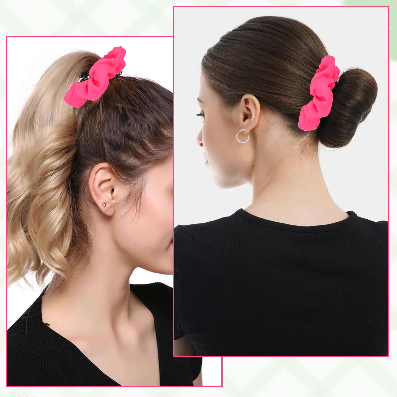 Conjunto de dos gomas neón AHQiZFX para looks.