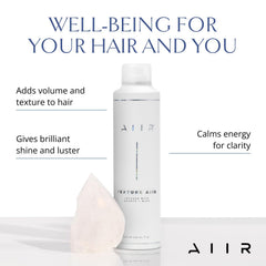 AIIR aplicación en cabello seco para definir rizos