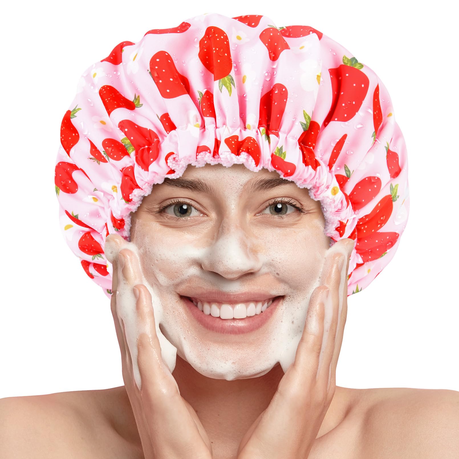 Aileam gorro para cabello largo, gran capacidad de soporte.