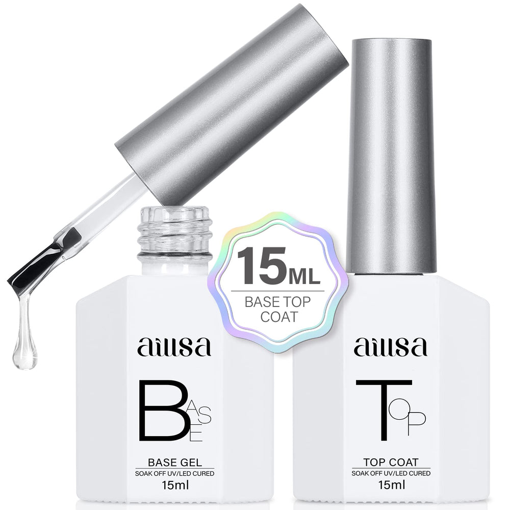 Base gel de AILLSA en botella de 15 ml para adhesión duradera.