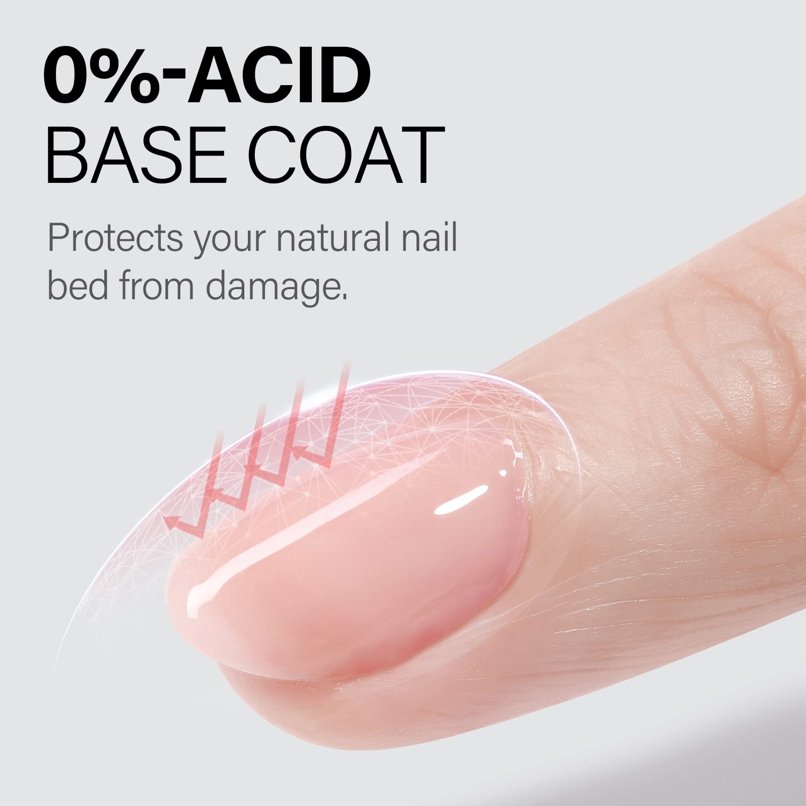 Base gel de AILLSA sin residuo pegajoso para aplicación rápida.