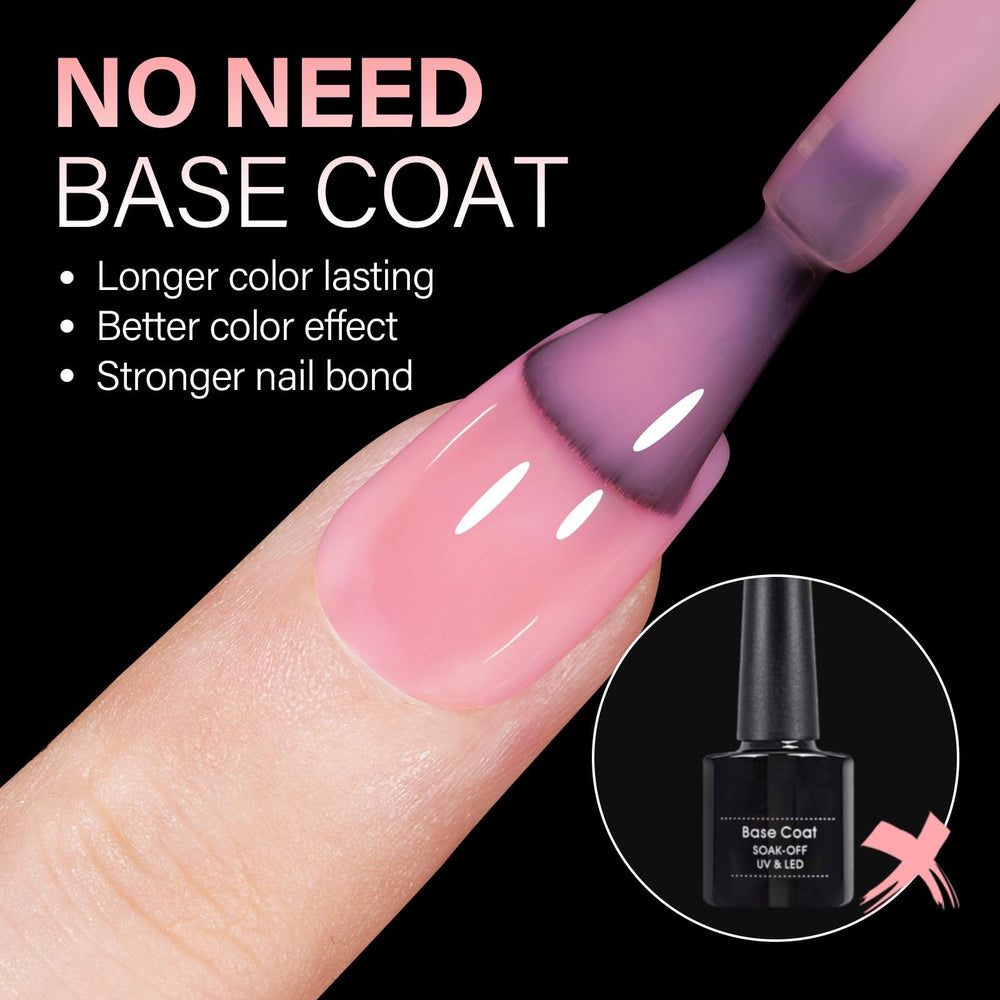 Puntas de acrílico gel flexible de AILLSA para manicura profesional en casa