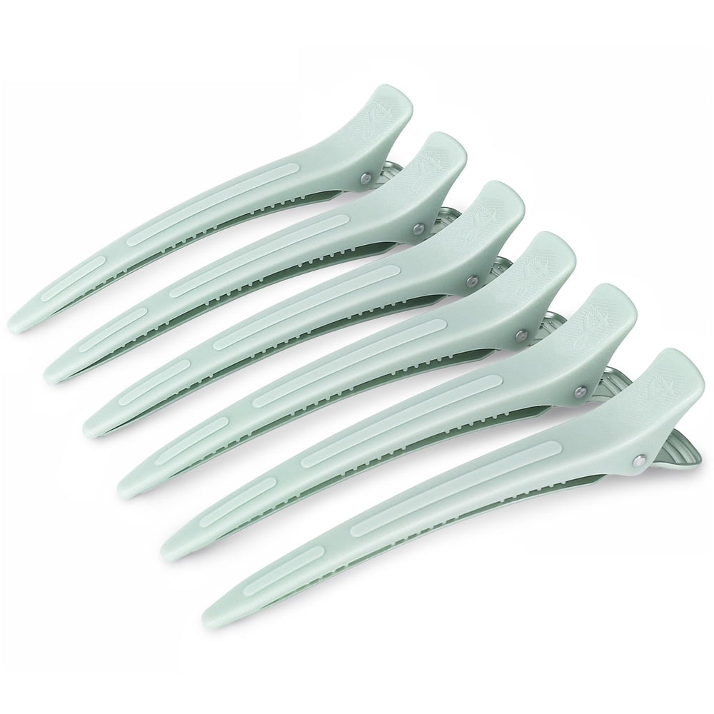 Clip AIMIKE de pelo 4.8 pulgadas con diseño extendido para secciones grandes sin resbalón.