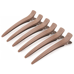 AIMIKE clip-seccion-extendida con banda de silicona mantiene el cabello sin pliegues.