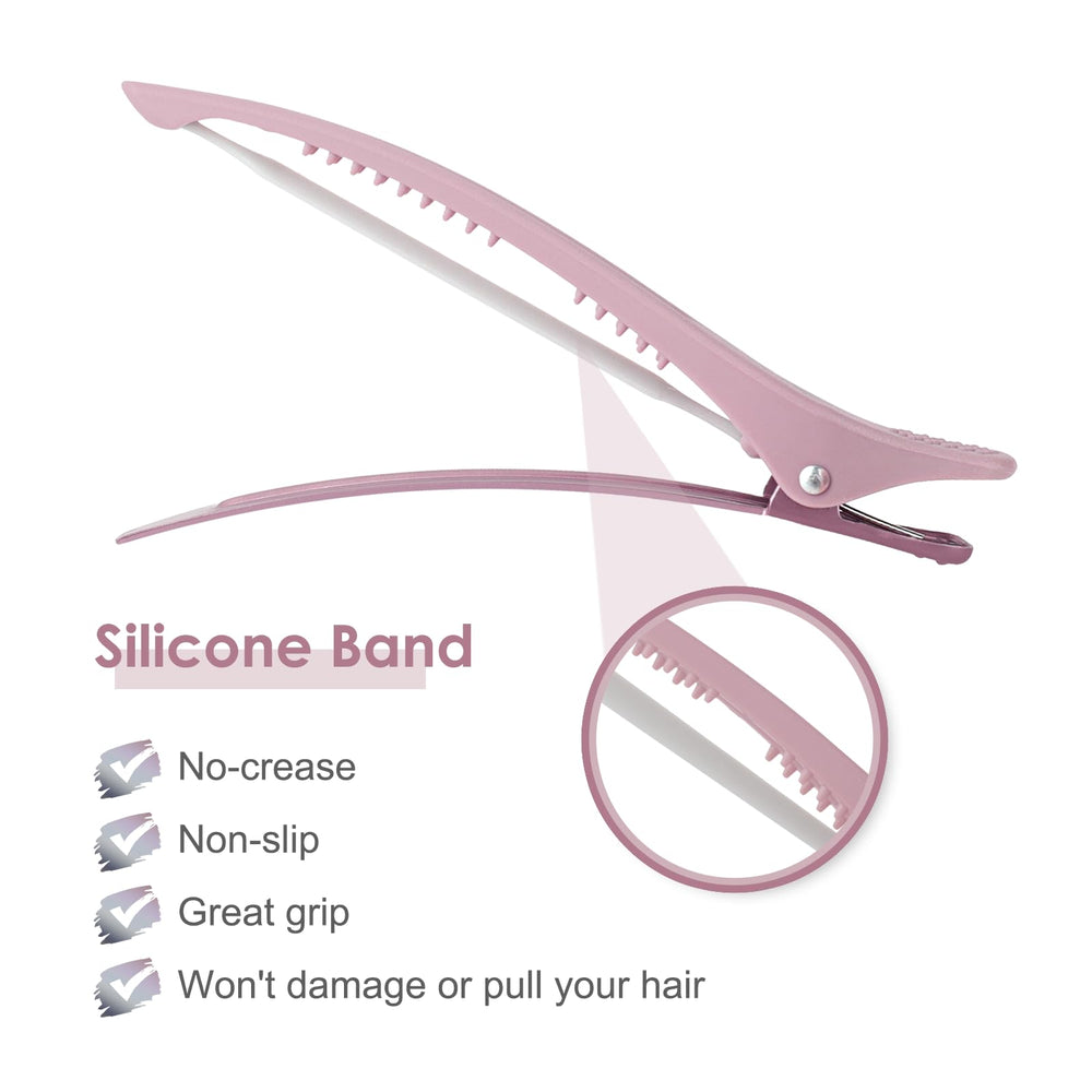 AIMIKE clip base de metal plateado de alta durabilidad