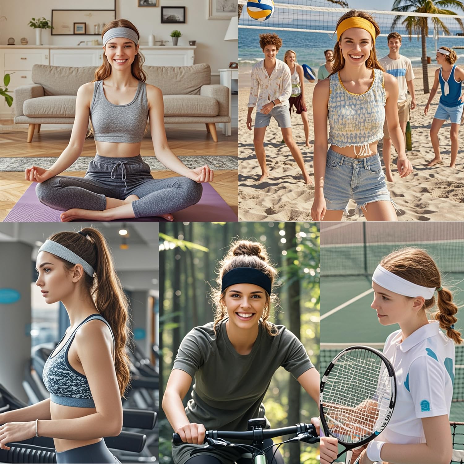 Ainitops banda para actividades diarias, deporte y entrenamiento ligero.