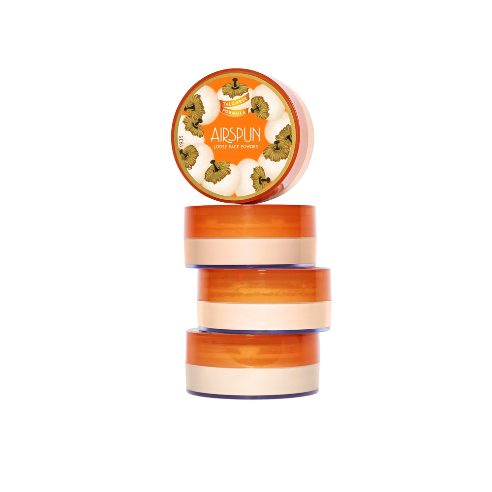 Airspun aplicación fácil para fijar el maquillaje base