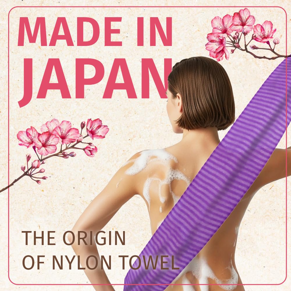 Aisen Japón, malla exfoliante, espuma densa con poco jabón