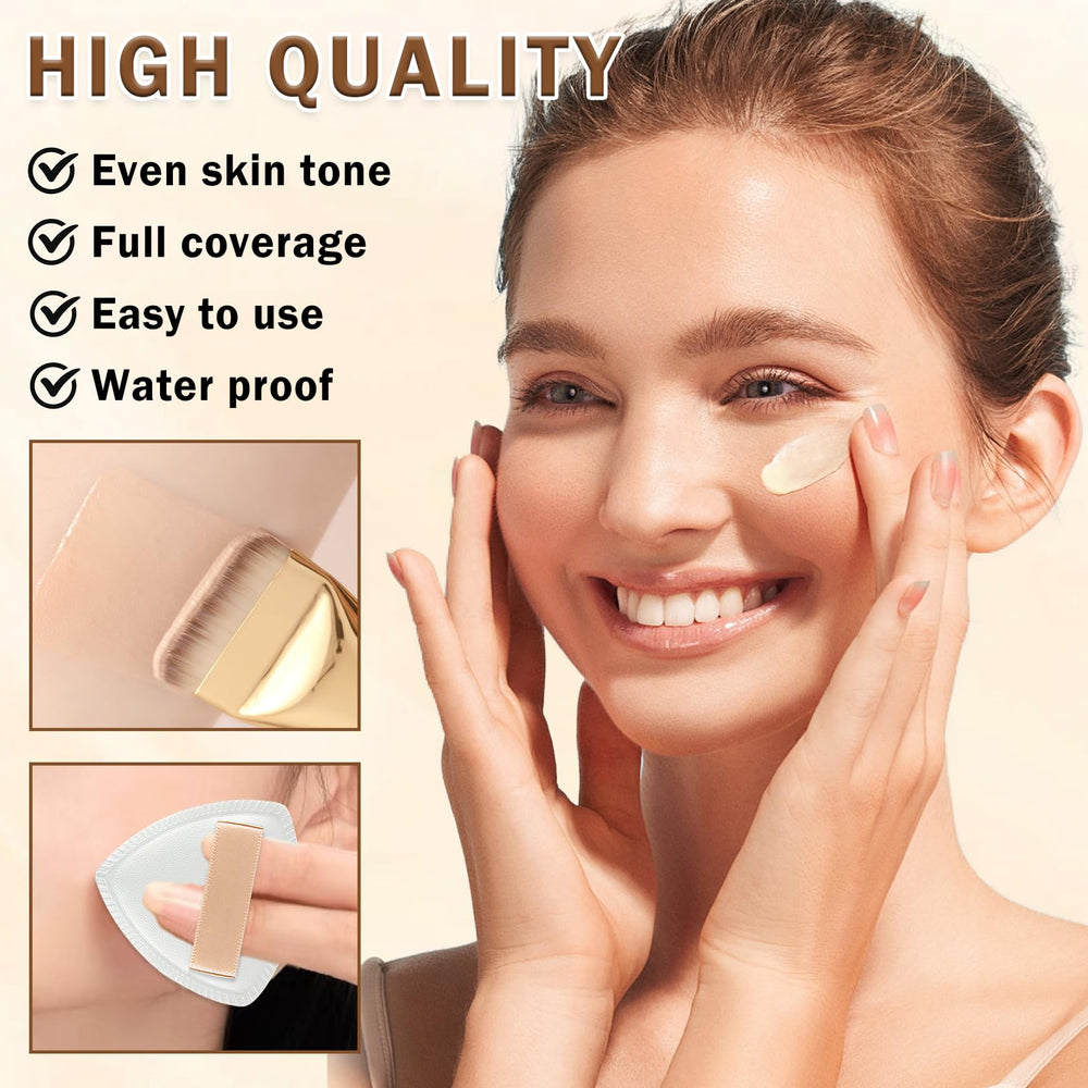 AIUEO Magic Minerals ofrece fijación de larga duración para maquillaje suave.