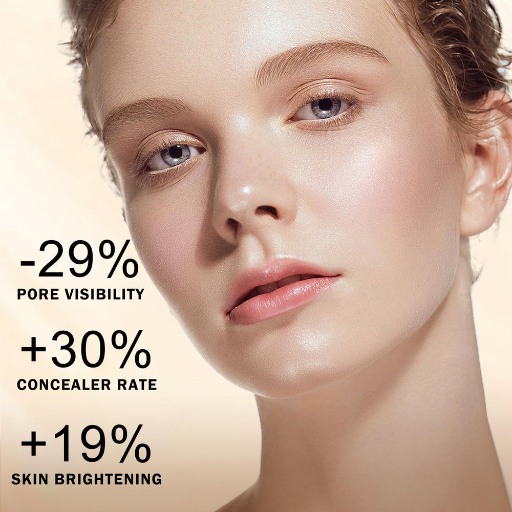 AIUEO Magic Minerals en envase elegante, regalo ideal para amantes del maquillaje.