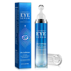 Akeeronn crema de ojos con cafeína en empaque, revitaliza la mirada