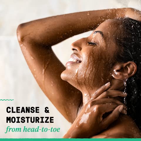 Alaffia champú líquido para cabello limpio y suave.