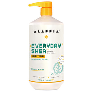 Alaffia Everyday Shea Acondicionador en botella para cabello suave