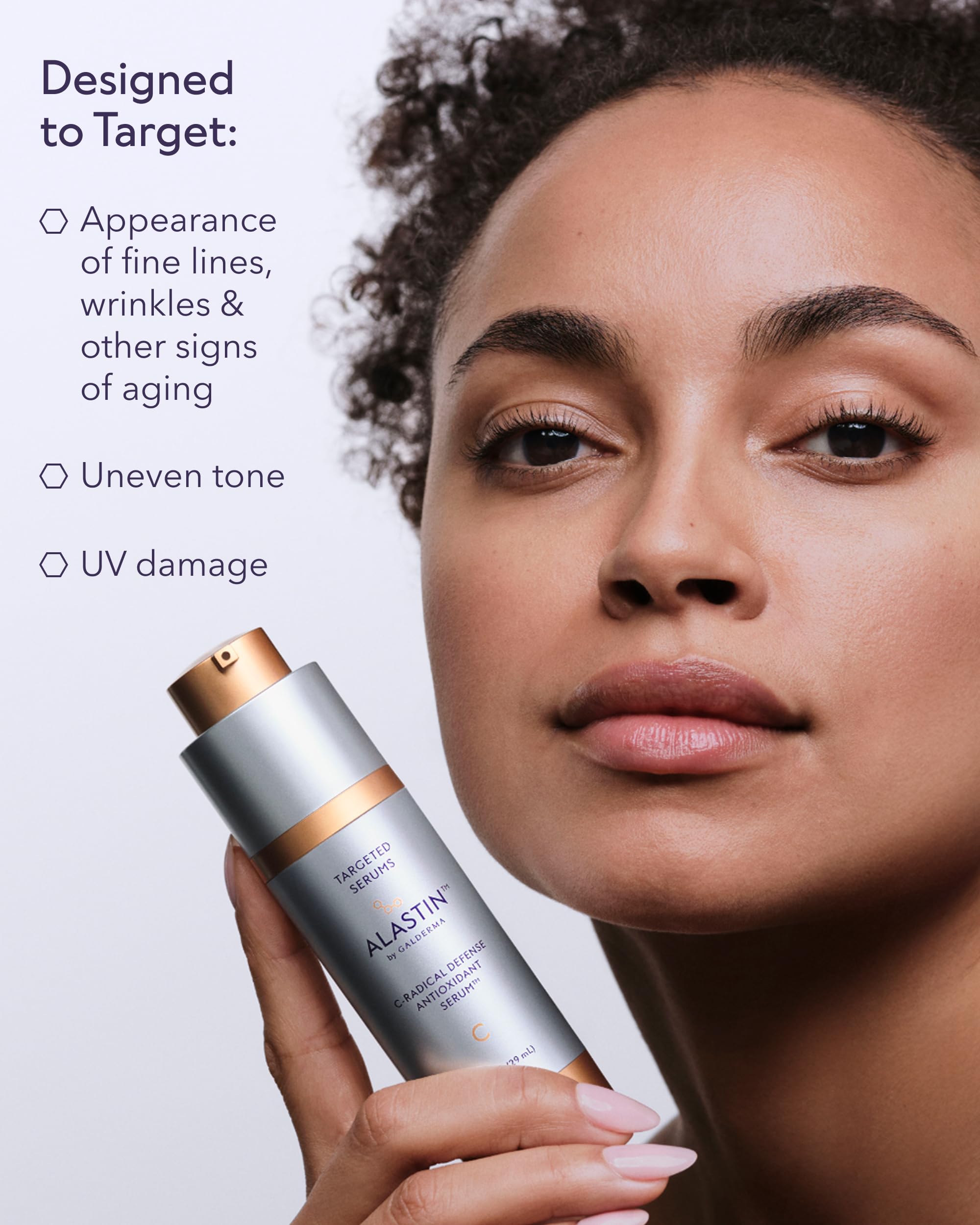ALASTIN C-RADICAL Defense Serum, encapsulación de vitamina C para mayor estabilidad.