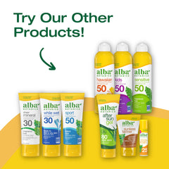 Alba Botanica envase de 3 oz cómodo para viajar