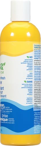 Alba Botanica Repair & Refresh Ocean Surf, detalle de crema suave para peinado
