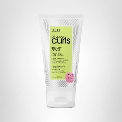 ALL ABOUT CURLS Bouncy Cream libre de sulfatos y siliconas para uso diario