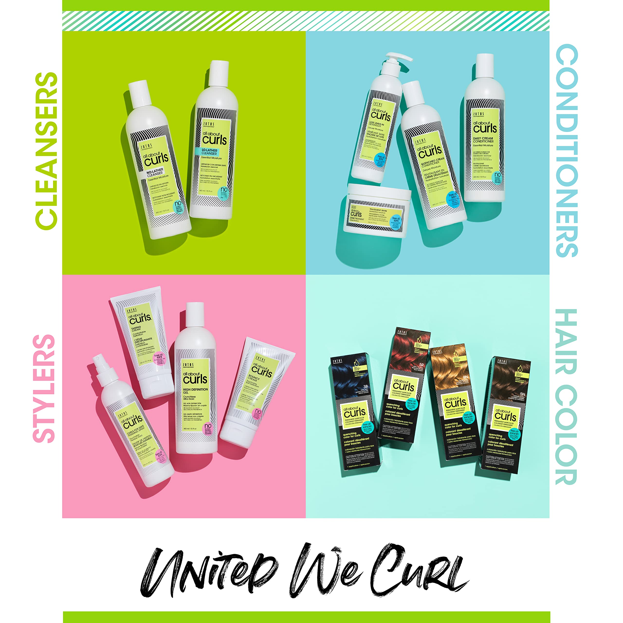 ALL ABOUT CURLS Bouncy Cream realza el brillo sin peso en cabellos rizados