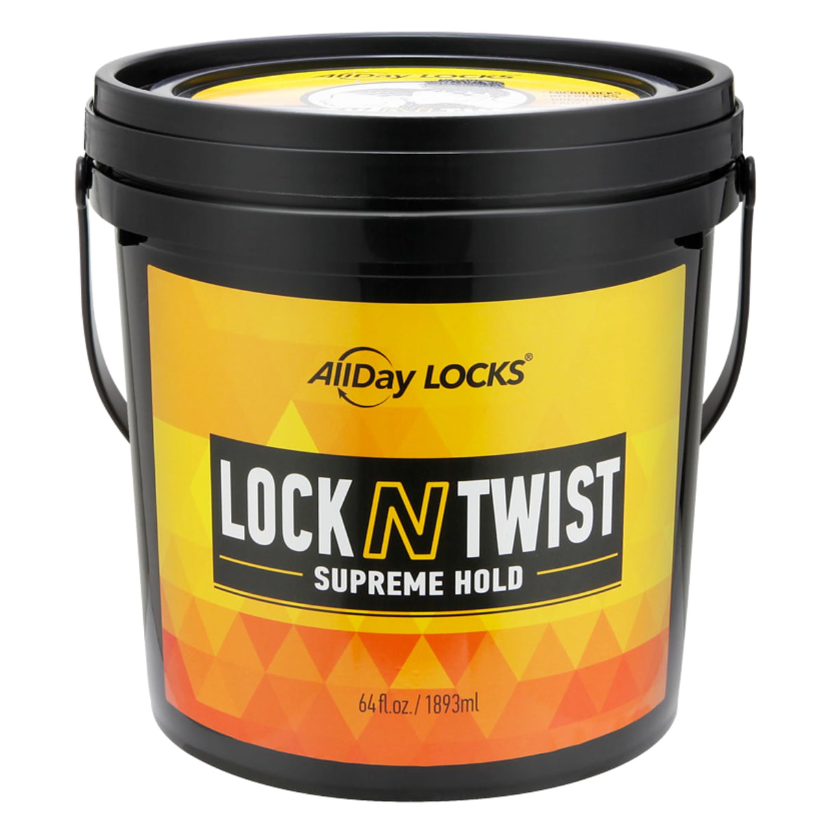 AllDay Locks Lock N Twist en cubo abierto, fijación extrema para locs.